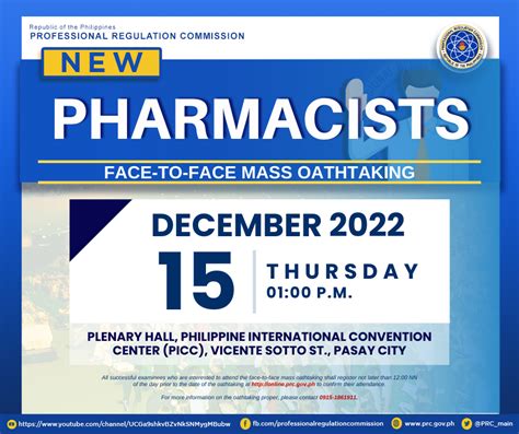 pharmacy oath taking november 2023